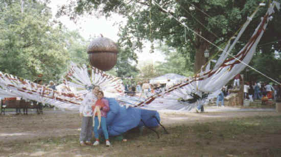 40 foot articulated butterfly
