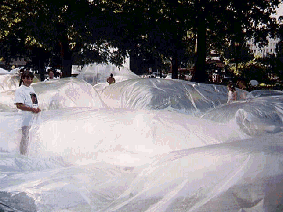 Deflated tetrahedrons