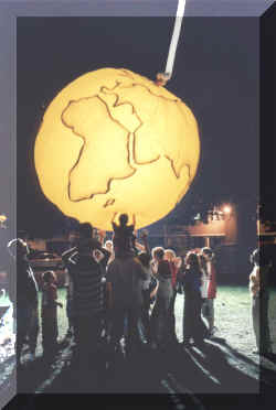 The "Globe" being pushed